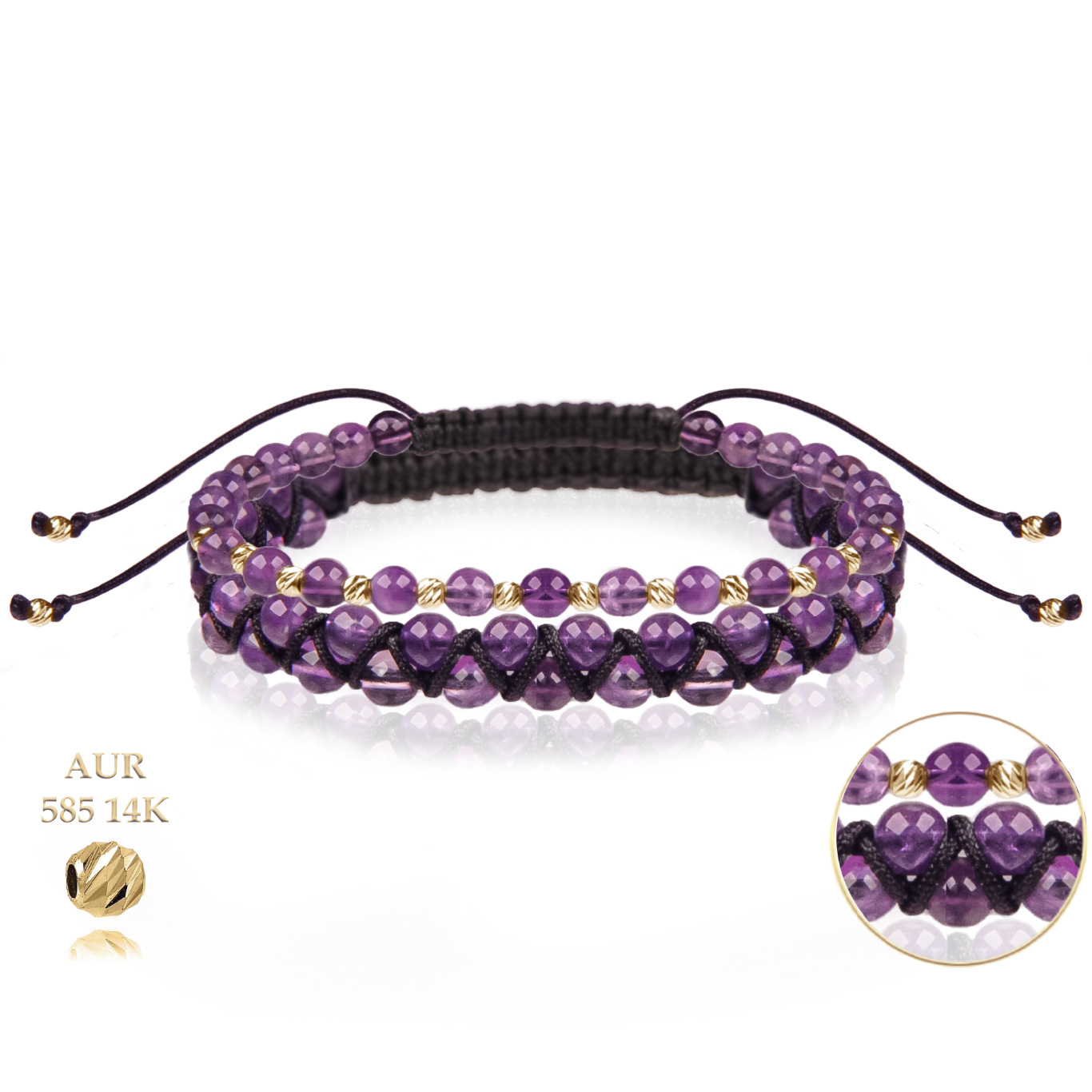 ametist set 12 D zoom aur